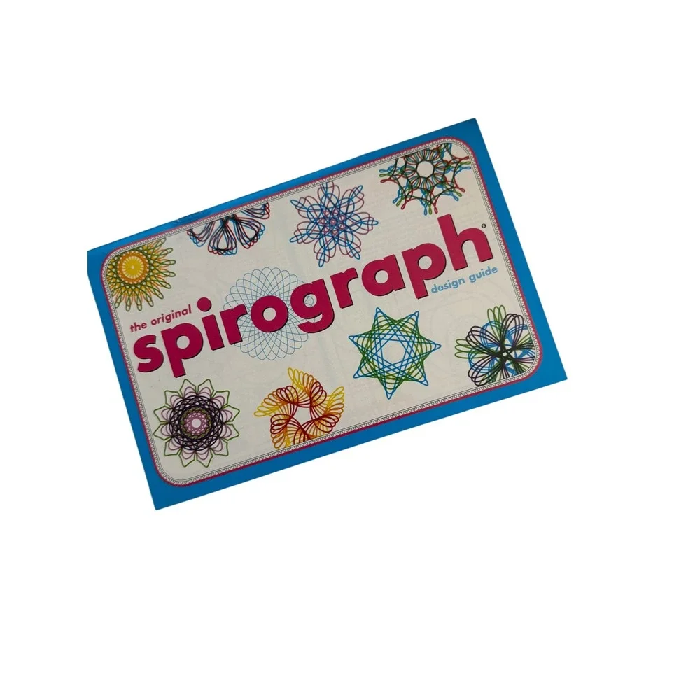 Original Spirograph 30+ Piece Drawing Set with Markers and Design Guide